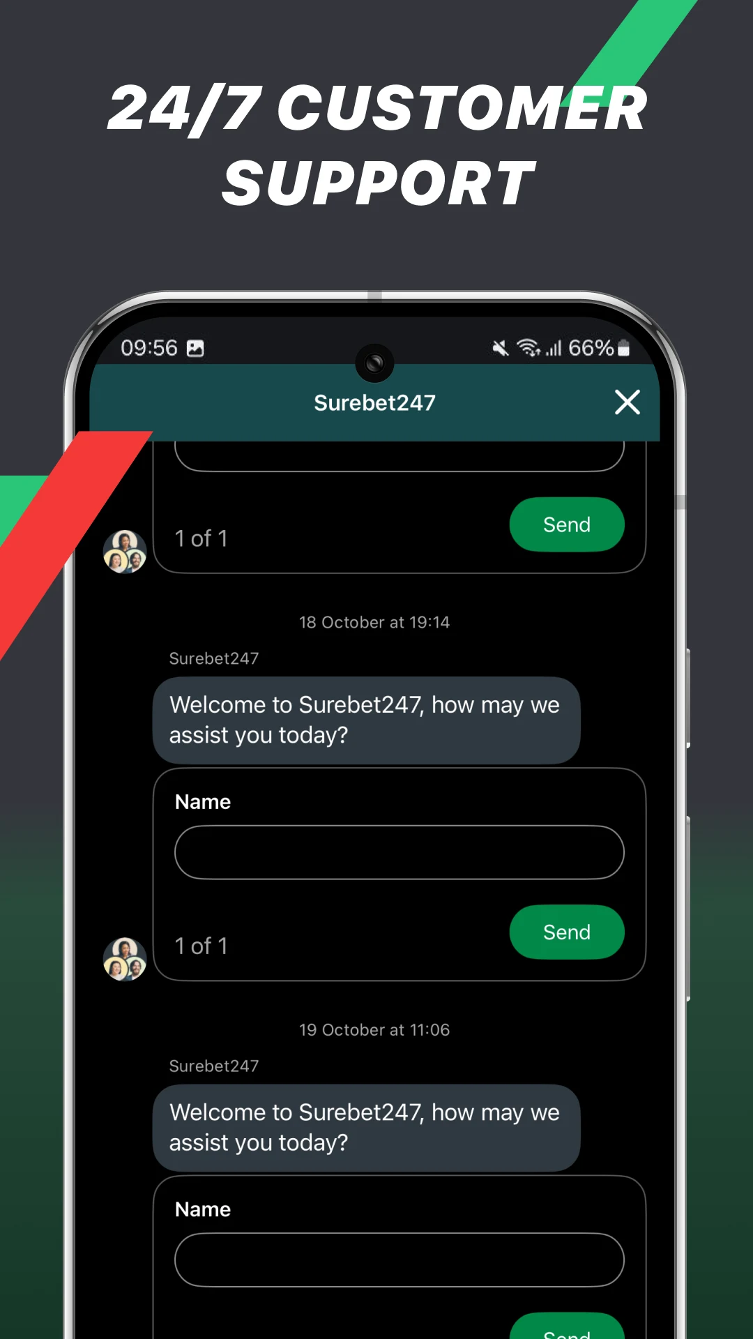 Surebet247 screenshot